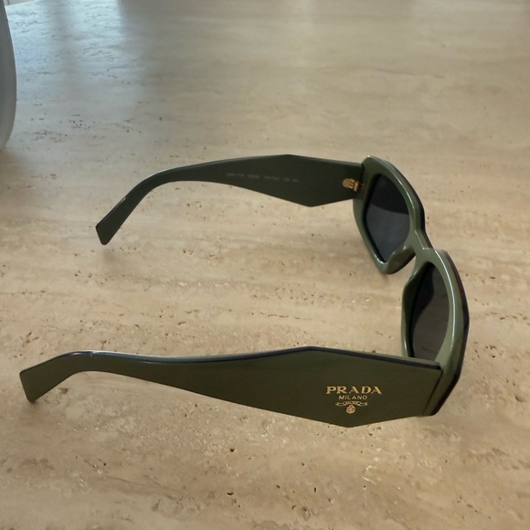 Prada Olive Green Sunglasses - Picture 4 of 6